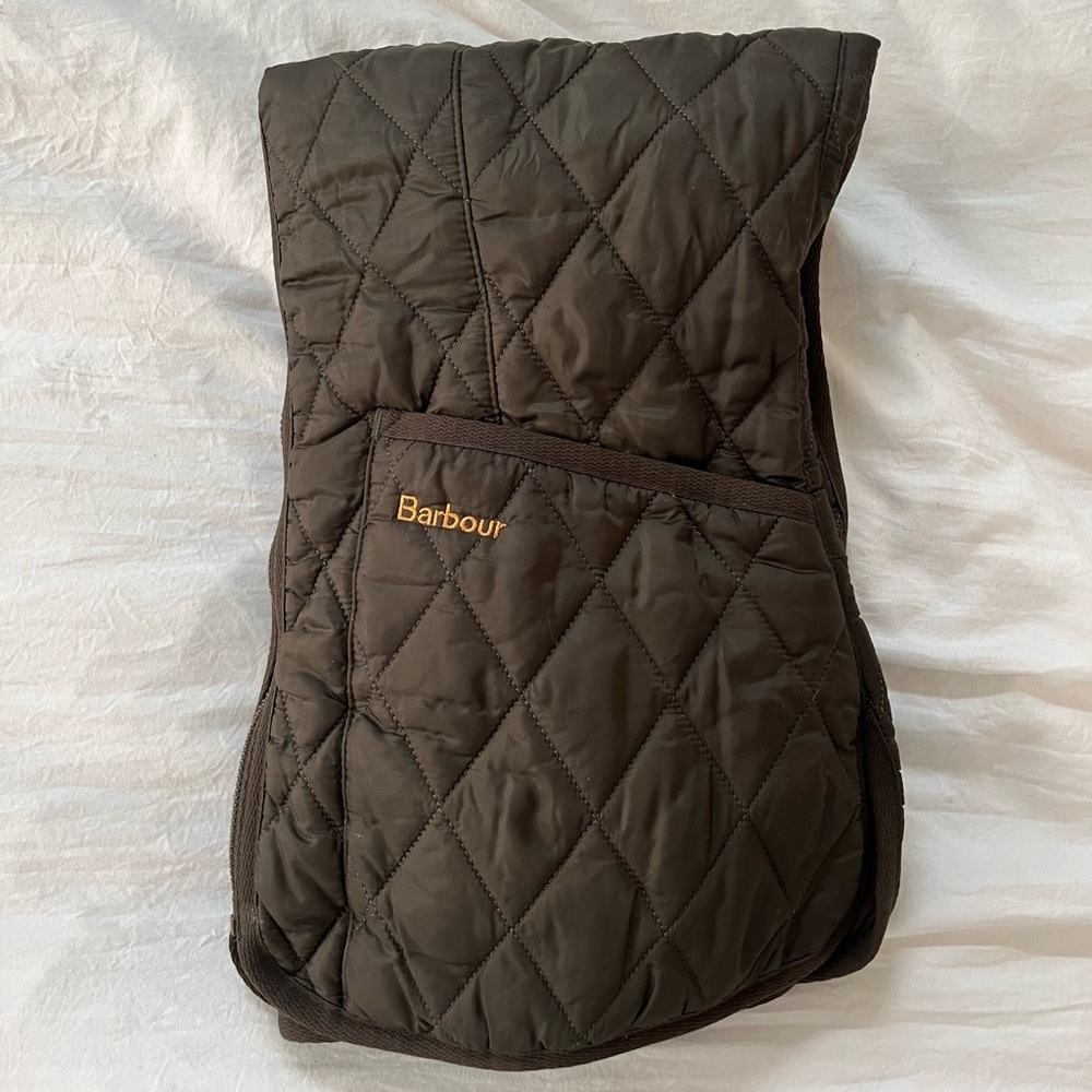 Barbour Quilted Vest in Olive